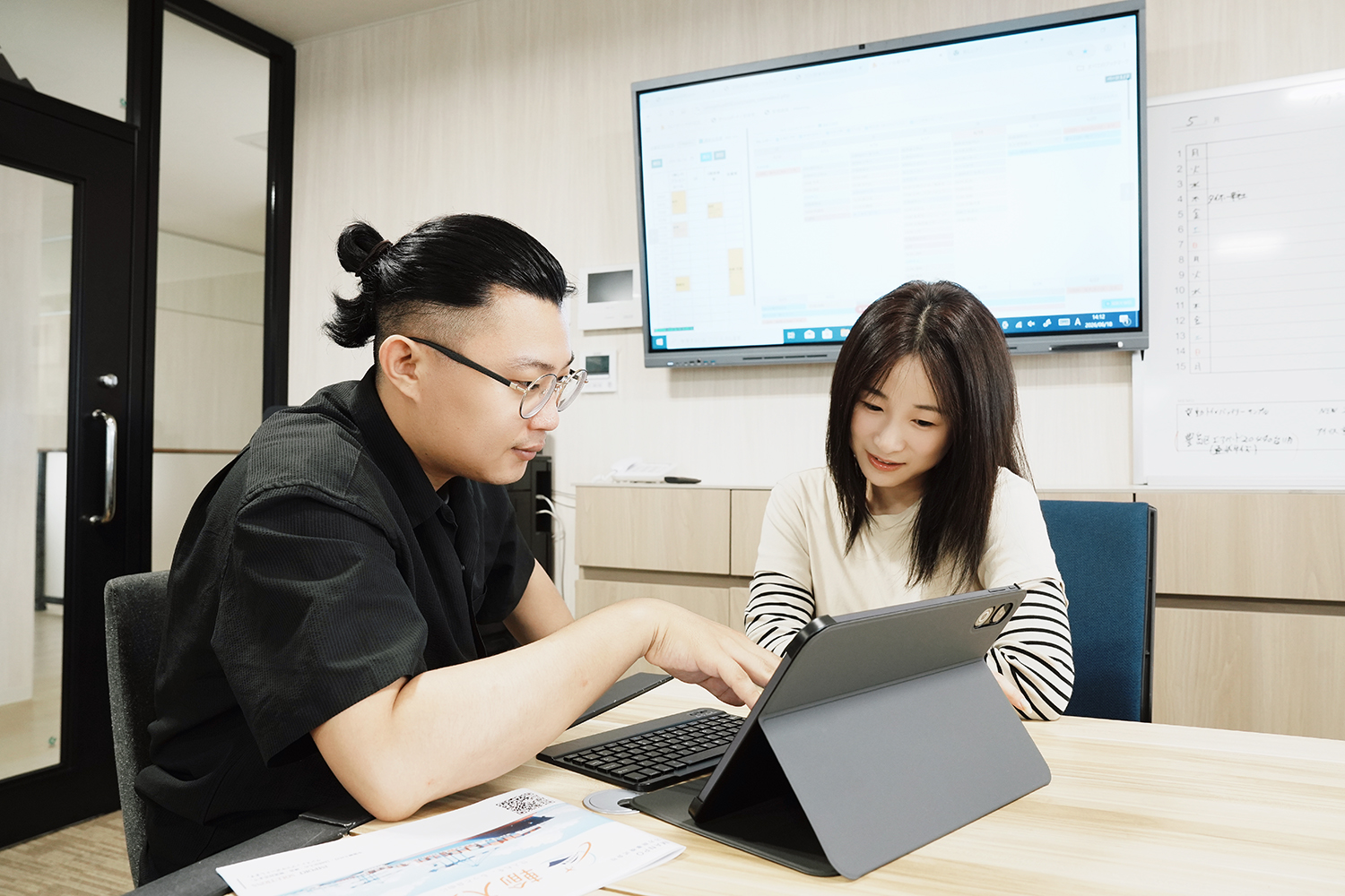 社員の働く様子